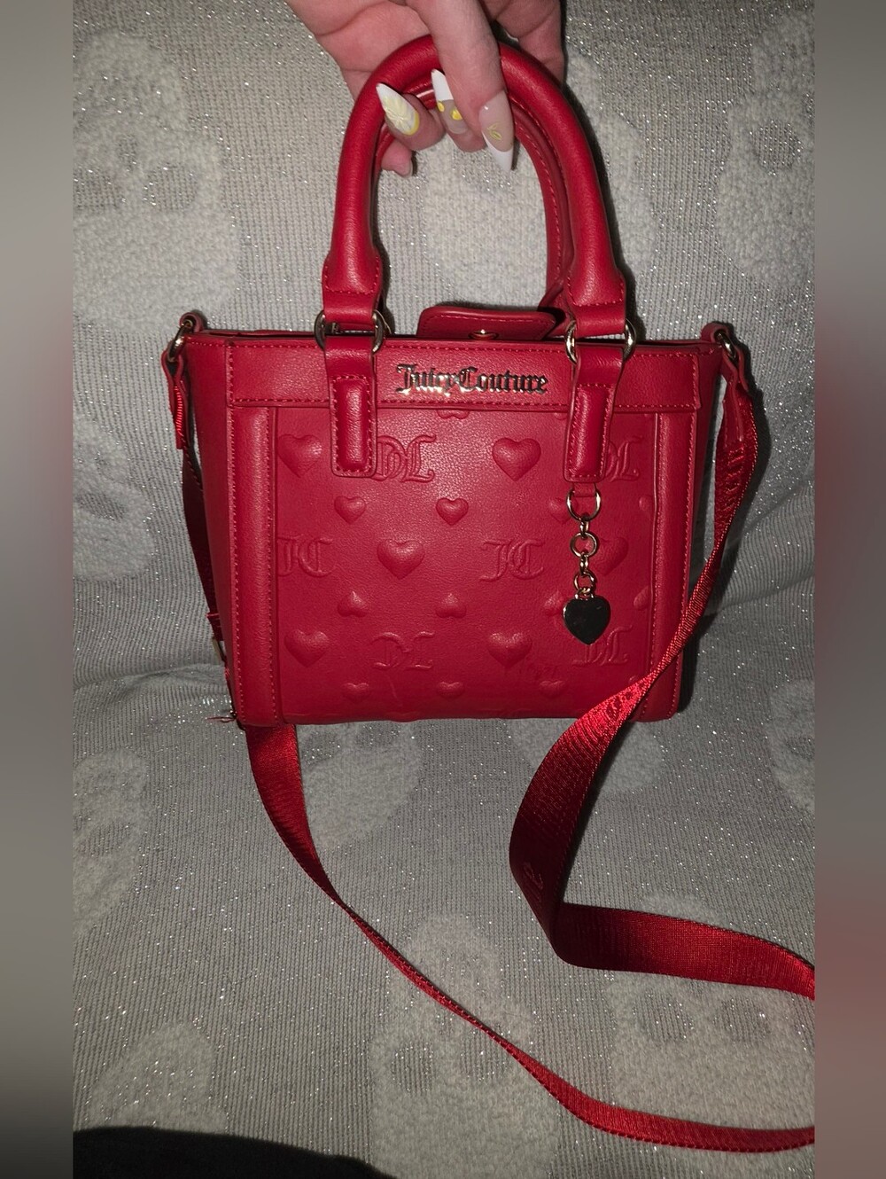 Juicy Couture Red Mini Crossbody Bag